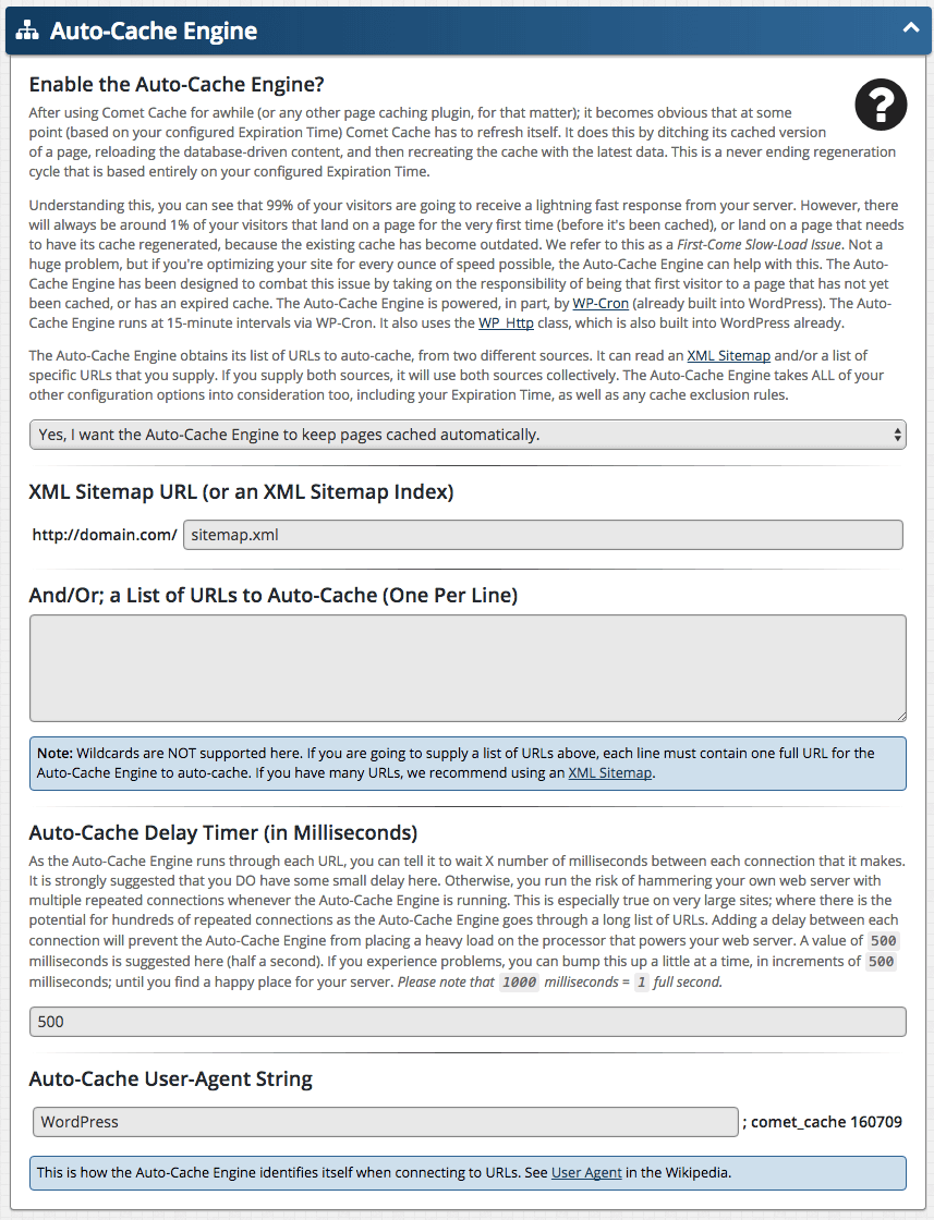 Feature: Auto-Cache Engine